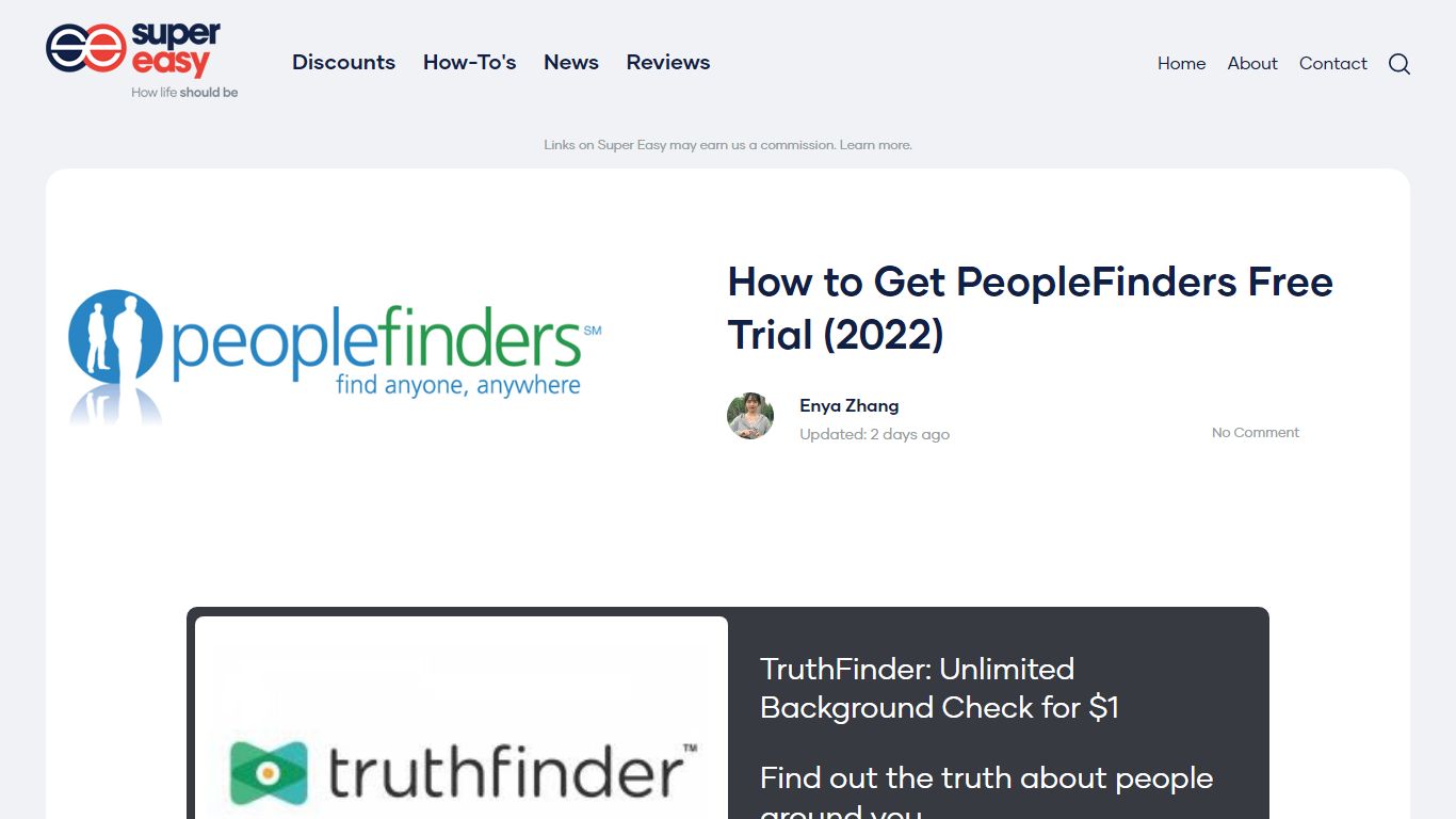 How to Get PeopleFinders Free Trial (2022) - Super Easy